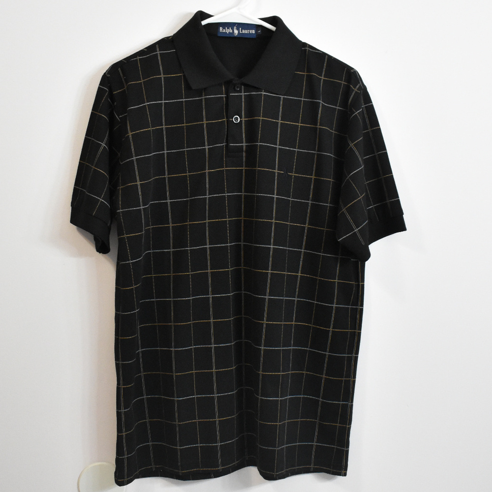 Ralph Lauren Men's Polo Shirt 100% Cotton sz L
